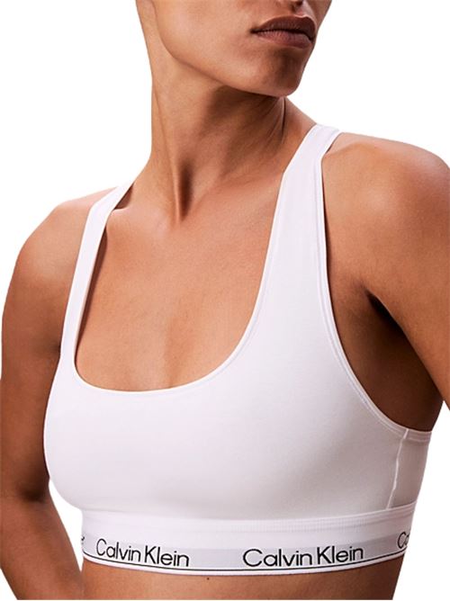 Bralette bianca Icon Calvin Klein | LV00QF8493100